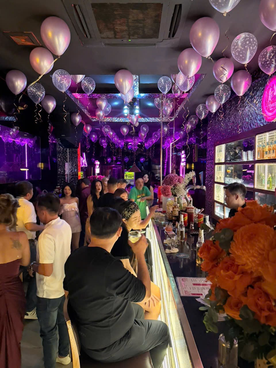 Drinks at Honey Bar Saigon