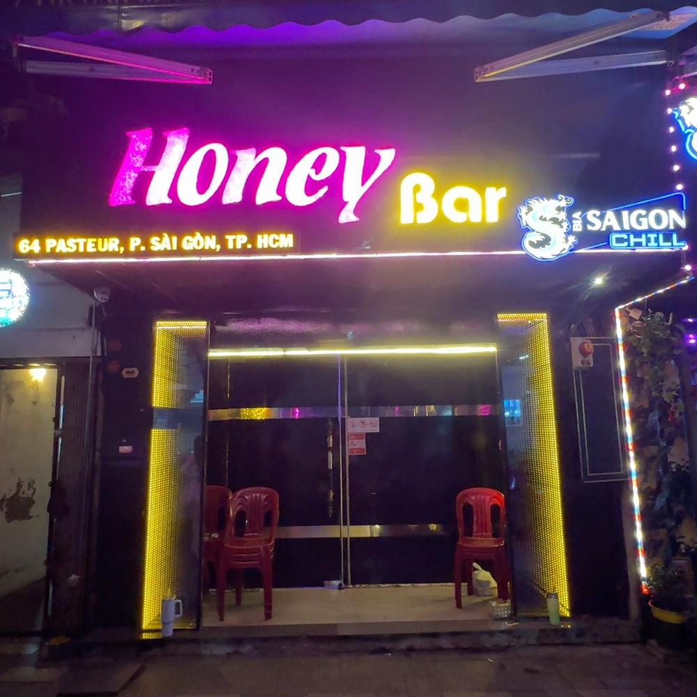 Honey Bar storefront on Pasteur Street District 1
